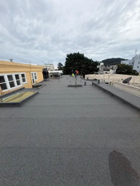 Image accompanying a ROOF EXPRESS Field Note about roof replacement for San Francisco, California.