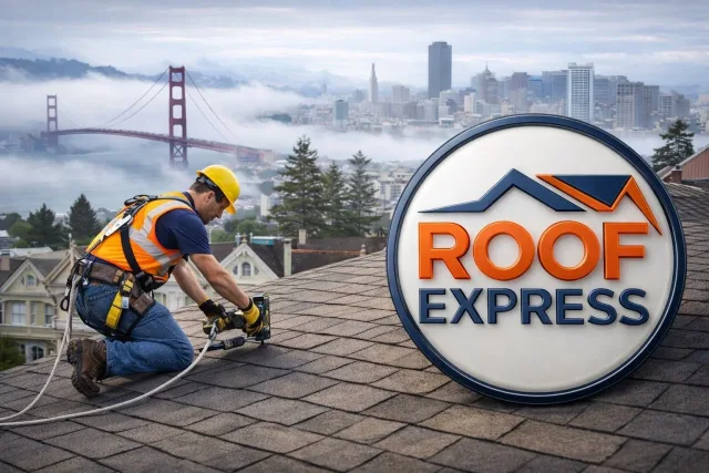 Image accompanying a ROOF EXPRESS Field Note about roofing for San Francisco, California.