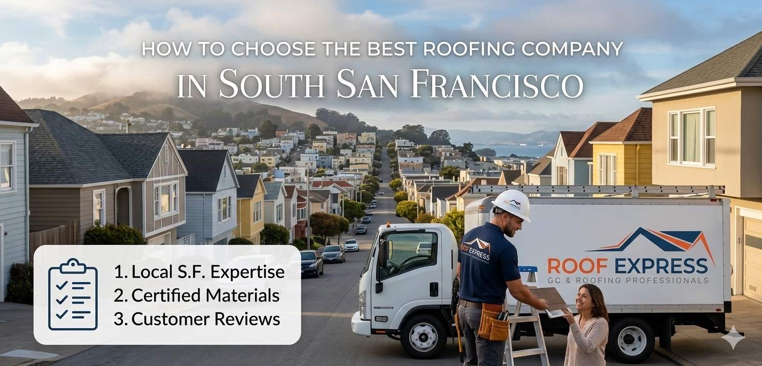 How to Choose the Best Roofing Company in South San Francisco