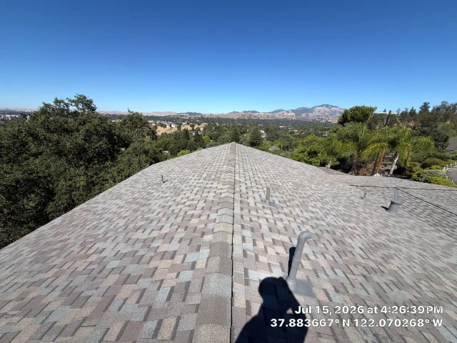 Image accompanying a ROOF EXPRESS Field Note about roofing for Walnut Creek, California.