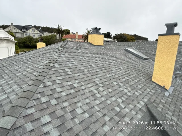 Image accompanying a ROOF EXPRESS Field Note about roof replacement for San Francisco, California.