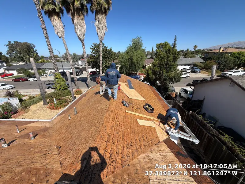 ROOF EXPRESS roofing crew job photo in San Jose, CA (Aug 2026)