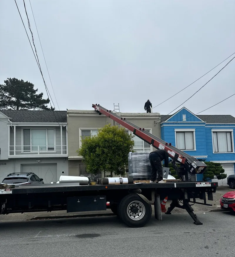 Roof replacement Project Photo — San Francisco, CA ROOF EXPRESS photo from a roof replacement project in San Francisco, California.