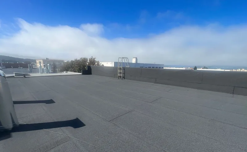 ROOF EXPRESS photo from a commercial roofing project in San Francisco, California.