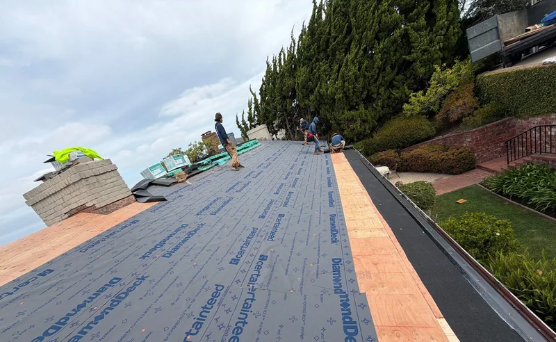 ROOF EXPRESS photo from a residential roofing project in Piedmont, California.