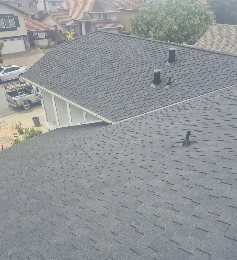 ROOF EXPRESS photo from a residential roofing project in Milpitas, California.