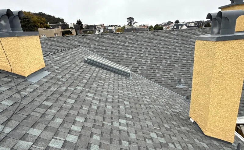 ROOF EXPRESS photo from a residential roofing project in San Francisco, California.