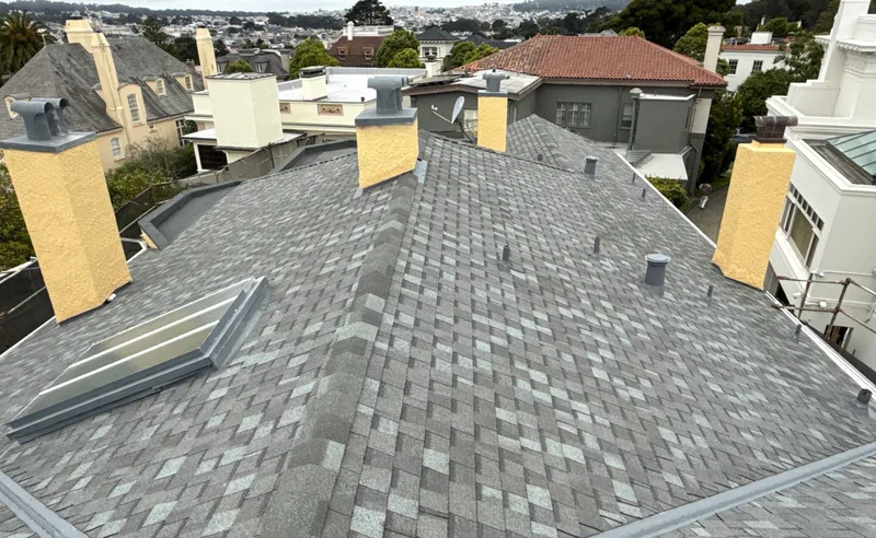 ROOF EXPRESS photo from a residential roofing project in San Francisco, California.