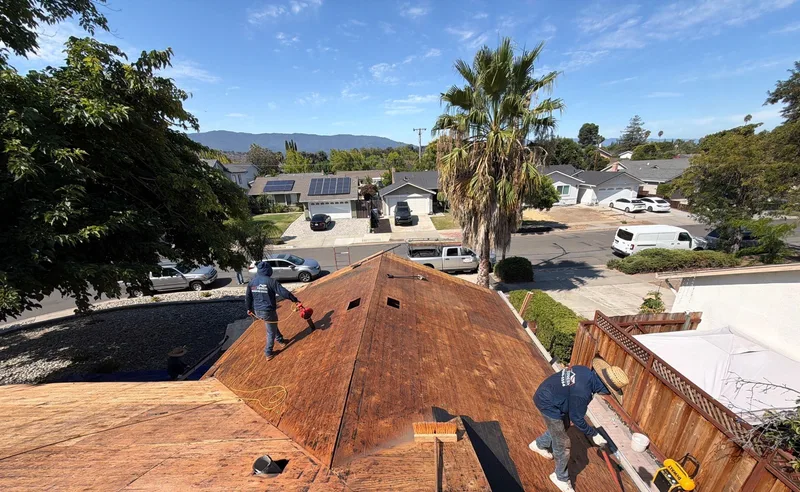 ROOF EXPRESS photo from a residential roofing project in San Jose, California.