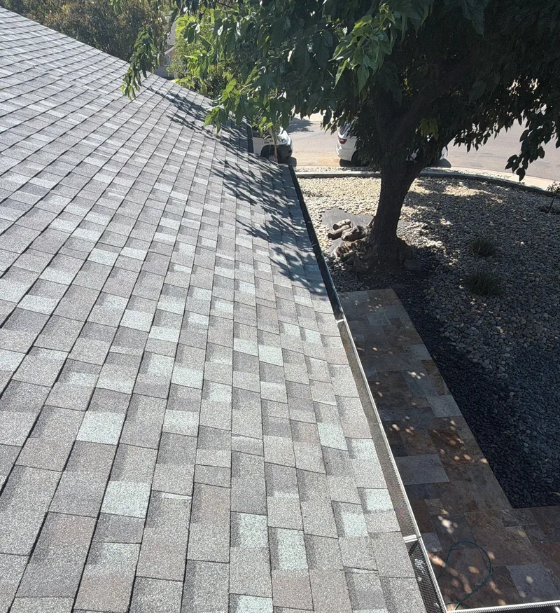 ROOF EXPRESS photo from a gutter service project in San Jose, California.