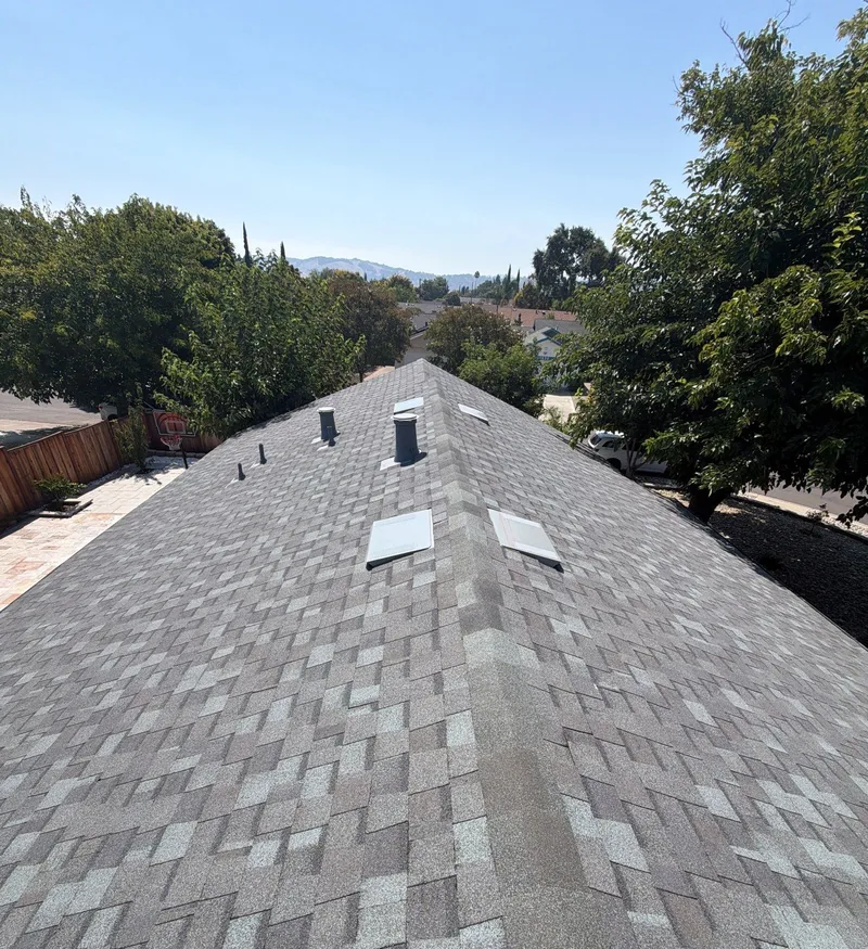 ROOF EXPRESS photo from a roof replacement project in San Jose, California.