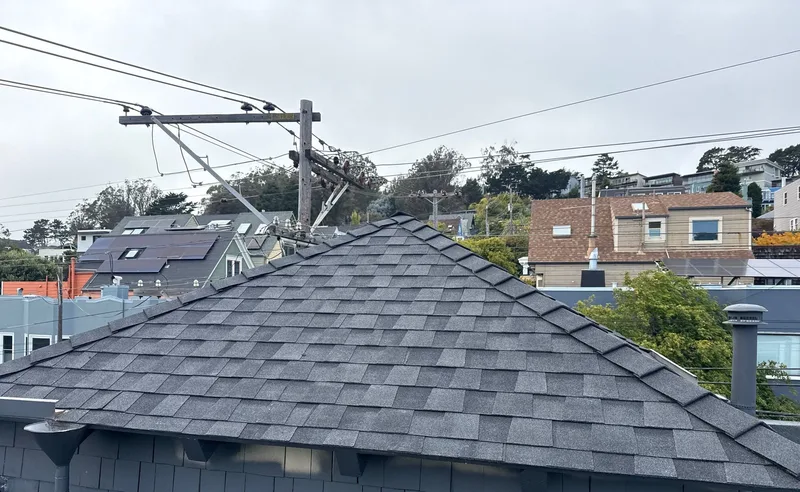 ROOF EXPRESS photo from a residential roofing project in San Francisco, California.