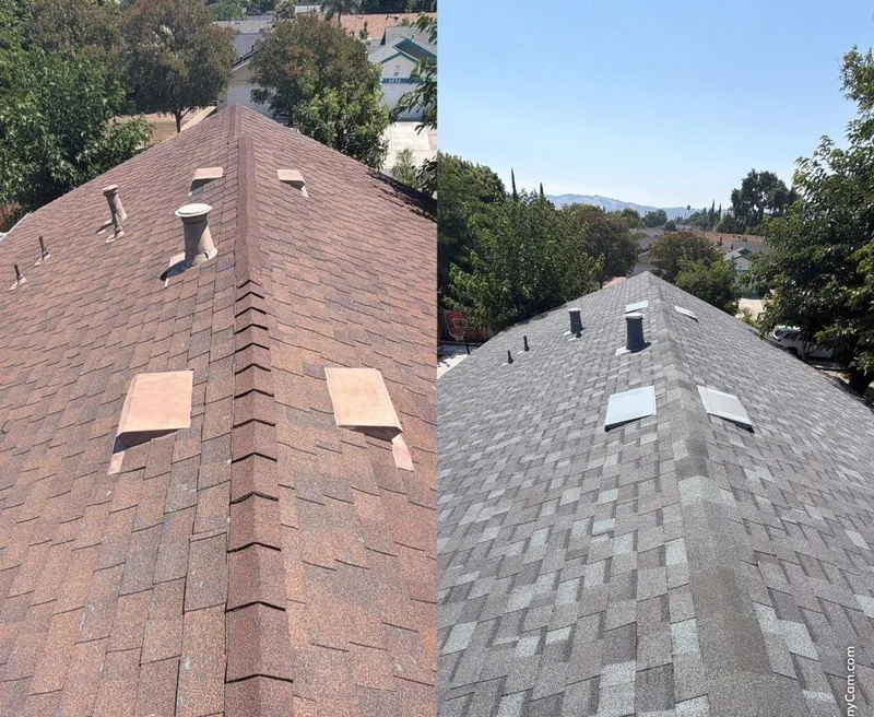ROOF EXPRESS photo from a roofing project in San Jose, California in the Before and After gallery.